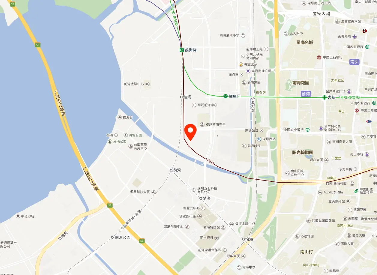 前海大厦地图位置